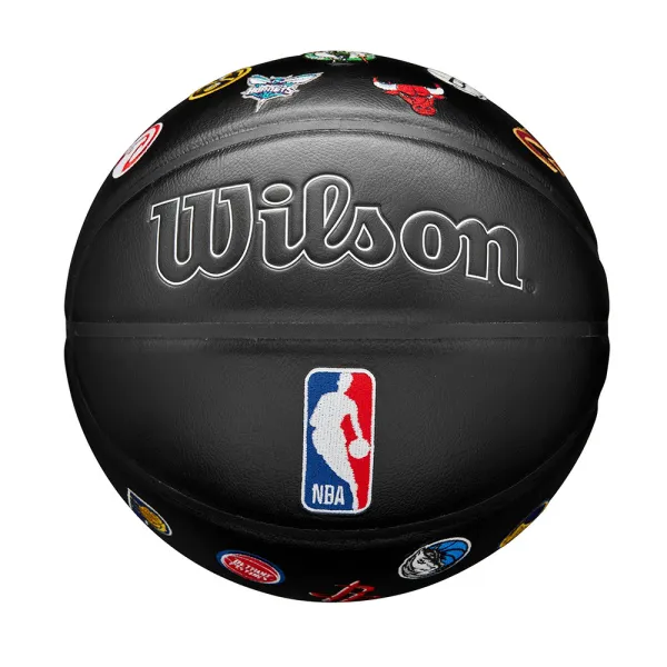 Мяч баск. WILSON NBA All Team Premiere Ball, WZ4028601XB р.7, PU, бутил. камера, черный
