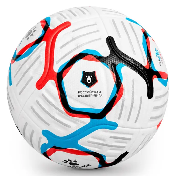Мяч футб. KELME Russian Premier League, 7601QU5216-100, р.5, FIFA Pro, 10п, ПУ, термосш, бел-син-кр за 10&nbsp;672.60 ₽ в Смоленске