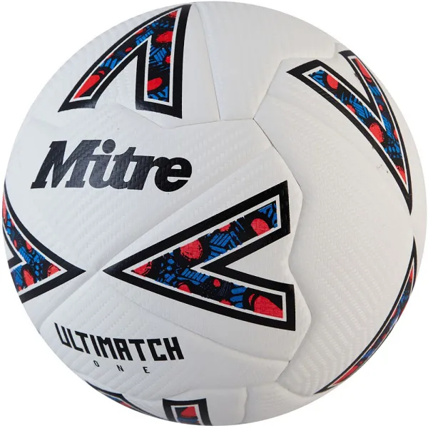 Мяч футб. MITRE Ultimatch One 24, 5-B01789C29, р.4, 24 пан.ТПУ, термосшивка, бело-черный за 5&nbsp;766.40 ₽ в Смоленске