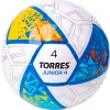 Мяч футб. TORRES Junior-4, F323804, р.4,глянц.ПУ, 4 сл, 32п, руч.сш, бел-жел-гол за 2&nbsp;070.60 ₽ купить в Смоленске