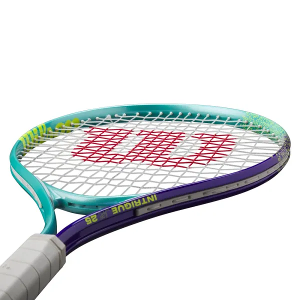 Ракетка б/т дет. Wilson Intrigue Jr 25, WR180310U, для детей 9-10лет, алюминий,со струн., бирюз-фиол за 5&nbsp;548.80 ₽ в Смоленске