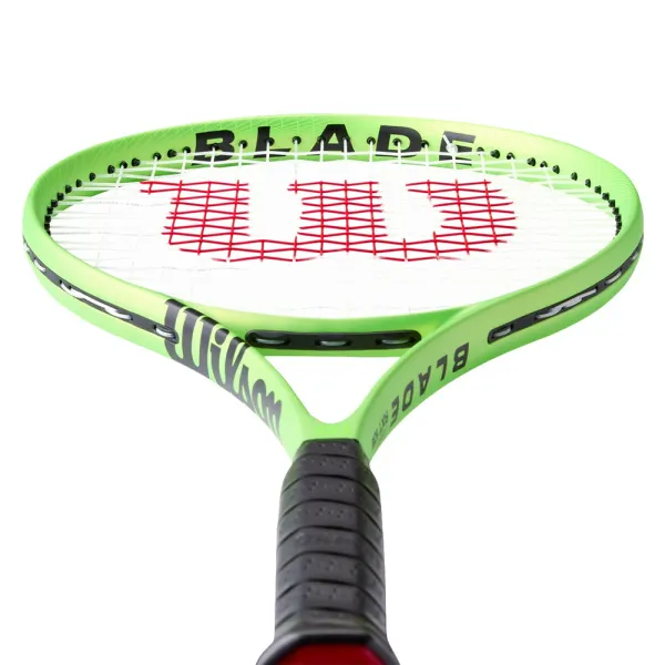 Ракетка б/т Wilson Blade Feel 105, арт.WR197710U3, для любителей, графит, со струнами, зеленый за 13&nbsp;849.90 ₽ в Смоленске