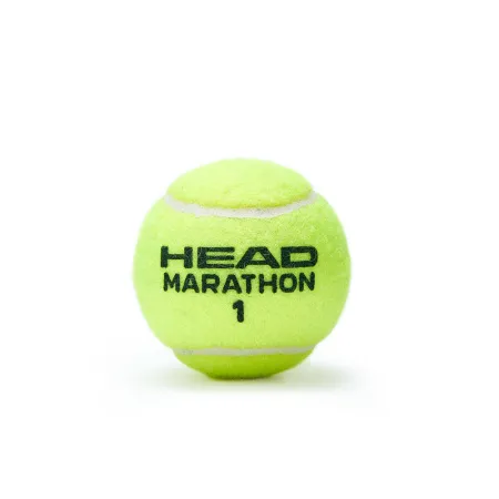 Мяч теннисный HEAD Marathon 3B, 578183, крафт. упак.3шт, без давления, фетр, нат.резина,желтый за 1&nbsp;055.70 ₽ купить в Смоленске