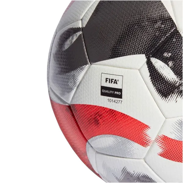 Мяч футб. ADIDAS Tiro Pro HT2428, р.5, FIFA Pro, 32 пан., ПУ, термосшивка, бело-красный за 13&nbsp;591.50 ₽ в Смоленске