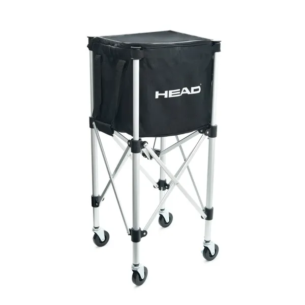 Корзина для теннисных мячей HEAD TT7003, на 125 мячей,с сумкой-переноской, складная, металл, черный за 6&nbsp;942.80 ₽ в Смоленске