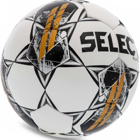 Мяч футб. SELECT Super V23, 3625560001,р.5, FIFA PRO, 32пан, ПУ-микрофибра,руч.сш, бело-черн-золотой за 10&nbsp;516.20 ₽ купить в Смоленске
