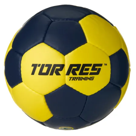 Мяч ганд. TORRES Training, H32453, р.3, ПУ, 4 подкл. слоя, руч. сшивка, мультиколор