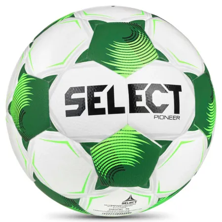 Мяч футб. SELECT Pioneer TB V26, 0865071005, р.5, FIFA Basic, 32п, ПУ, термосшивка, бело-зеленый