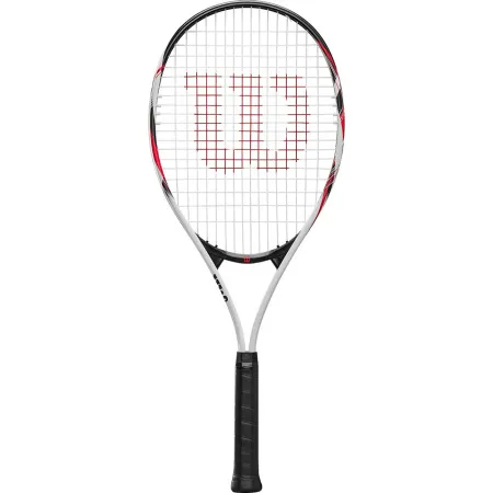 Ракетка б/т Wilson Fusion XL Gr2, WR199110U2, для любит, алюминий, со струнами, черно-бело-красный за 6&nbsp;358 ₽ купить в Смоленске