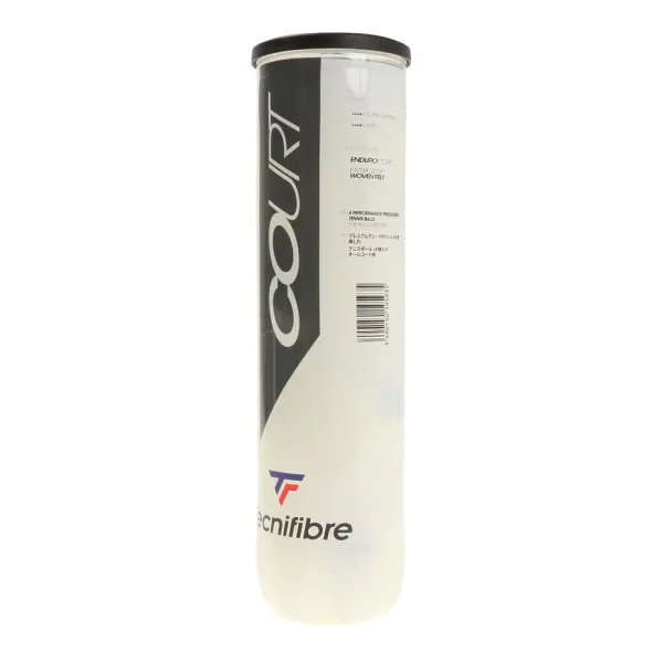 Мяч теннисный Tecnifibre Court 4B, 60COUR364, уп.4 шт,одобр.ITF, войлок, нат.резина, желтый за 1&nbsp;717 ₽ в Смоленске