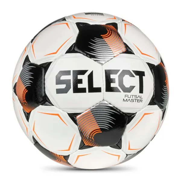 Мяч футзал. SELECT Futsal Master V26, 1043471004, р.4, Basic, 32п, ПУ, руч.сш, бело-черно-оранж за 7&nbsp;539.50 ₽ в Смоленске