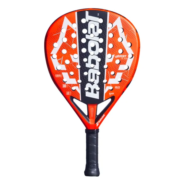 Ракетка для падела BABOLAT Veron Juan Lebron 3.0, 150182,для продв.игр., стекловолокно, оранжево-чер