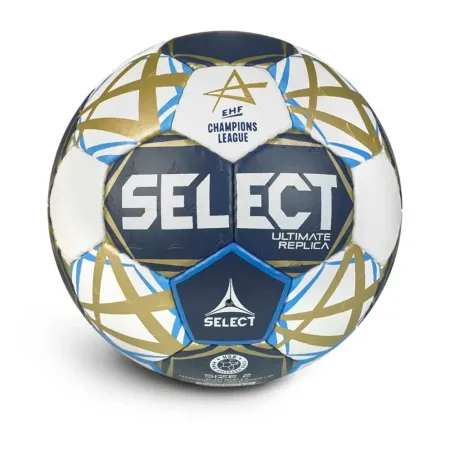 Мяч ганд. SELECT Ultimate Replica v25, 1671854209, р.2 (Jr), EHF Appr, ПУ, руч.сш, тсине-бело-золот. за 5&nbsp;793.60 ₽ купить в Смоленске