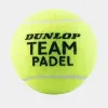 Мяч для падела Dunlop Team Padel, 601553, уп.3 шт, сукно, нат.резина,желтый за 1&nbsp;110.10 ₽ купить в Смоленске