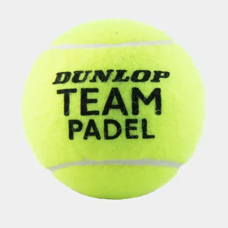 Мяч для падела Dunlop Team Padel, 601553, уп.3 шт, сукно, нат.резина,желтый за 1&nbsp;110.10 ₽ купить в Смоленске
