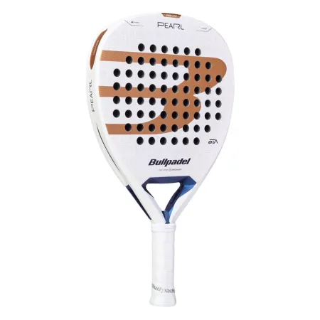 Ракетка для падела BULLPADEL Pearl 27, 497249, для проф-в, стекловолокно,карбон, бело-золотистый за 44&nbsp;319 ₽ купить в Смоленске
