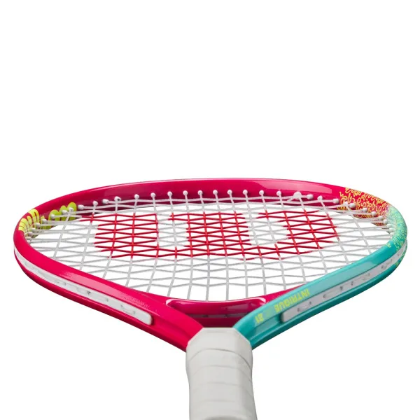 Ракетка б/т дет. Wilson Intrigue Jr 21, WR180510U, для дет.5-6лет, алюминий,со струн.,розово-бирюзов за 5&nbsp;271.70 ₽ в Смоленске