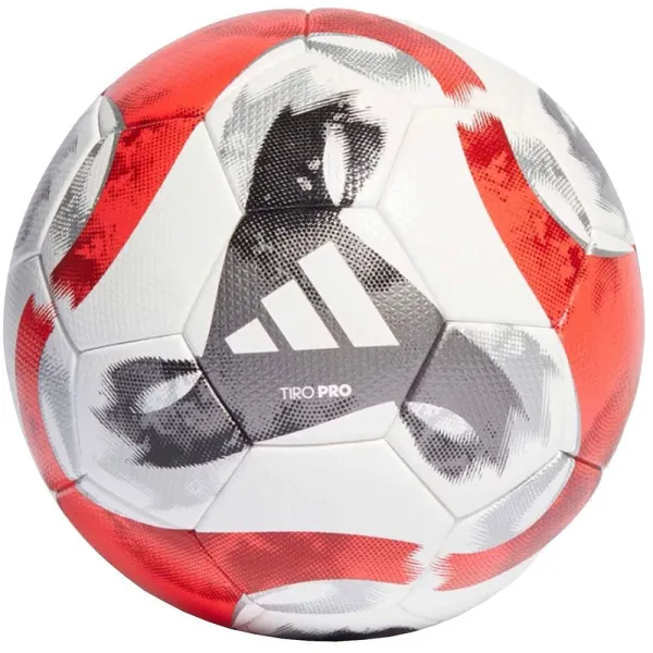 Мяч футб. ADIDAS Tiro Pro HT2428, р.5, FIFA Pro, 32 пан., ПУ, термосшивка, бело-красный за 13&nbsp;591.50 ₽ в Смоленске