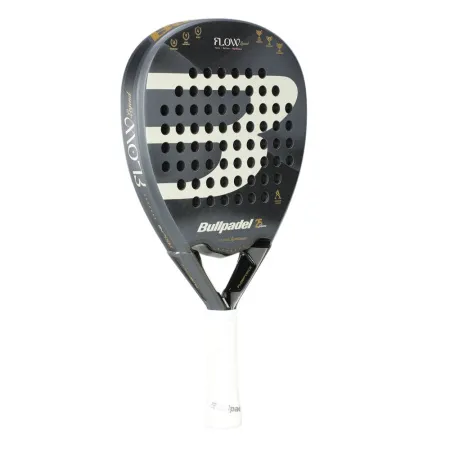 Ракетка для падела BULLPADEL Flow Legend, 494405, для профессионалов, стекловолокно,черно-белый за 31&nbsp;307.20 ₽ купить в Смоленске