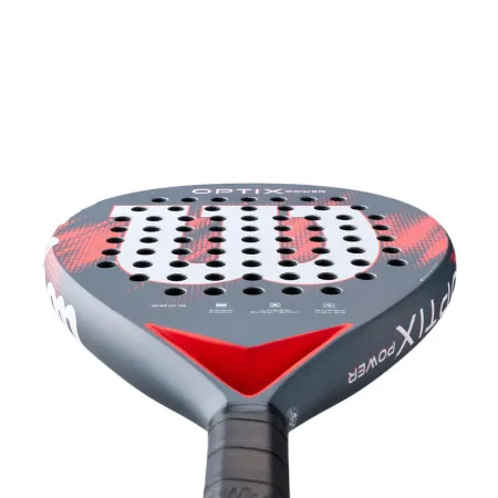 Ракетка для падела WILSON Optix V2 Power FRM RD, WR190811U2,для начин-х, стекловолокно,черно-красный за 21&nbsp;119.10 ₽ купить в Смоленске