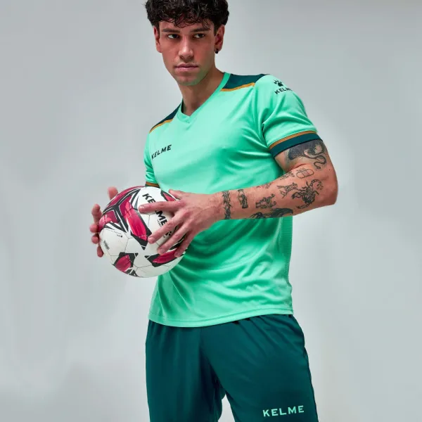 Форма футб. взросл. KELME, 8351ZB1158-328-2XL, р.2XL, 100% полиэстер, мятно-т.зеленый за 3&nbsp;202.80 ₽ в Смоленске