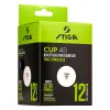 Мяч для наст. тенниса Stiga Cup ABS, 1110-2510-12, диам.40+мм, пластик, упак. 12 шт, белый за 1&nbsp;774.80 ₽ купить в Смоленске