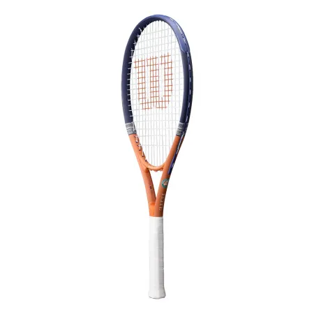 Ракетка б/т Wilson Roland Garros Elite Gr3, WR193210U3, алюм, со струнами, оранжево-бежевый за 8&nbsp;146.40 ₽ купить в Смоленске