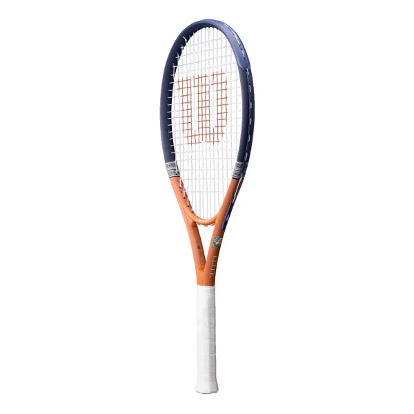 Ракетка б/т Wilson Roland Garros Elite Gr3, WR193210U3, алюм, со струнами, оранжево-бежевый за 8&nbsp;146.40 ₽ в Смоленске