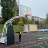 Баскетбольная стойка мобильная складная на пружинах вынос 2,25 м c противовесом ZAVODSPORTA за 530&nbsp;660 ₽ купить в Смоленске