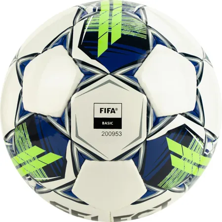 Мяч футзал. SELECT Futsal Master Shiny V22, 1043460004, р.4, Basic,32п, гл.ПУ, руч.сш,бел-син-зел за 7&nbsp;539.50 ₽ купить в Смоленске