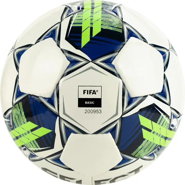 Мяч футзал. SELECT Futsal Master Shiny V22, 1043460004, р.4, Basic,32п, гл.ПУ, руч.сш,бел-син-зел за 7&nbsp;539.50 ₽ в Смоленске