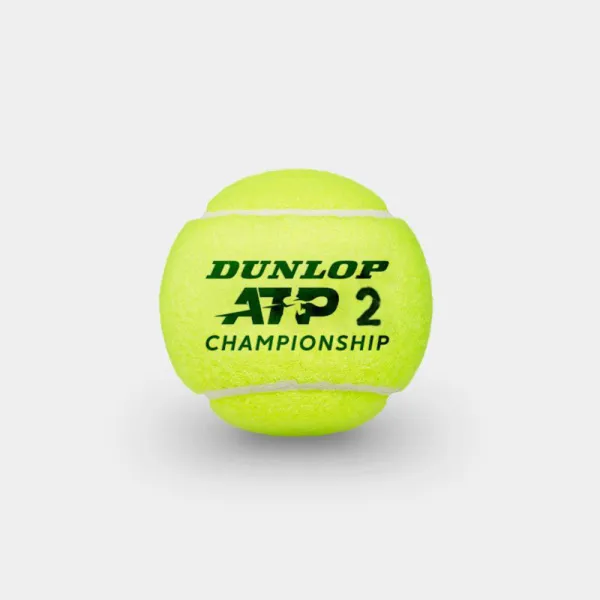 Мяч теннисный Dunlop ATP Championship 3B, 601626, уп.3ш, одобр. ITF, нат.резина,фетр. за 943.50 ₽ в Смоленске