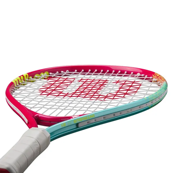 Ракетка б/т дет. Wilson Intrigue Jr 21, WR180510U, для дет.5-6лет, алюминий,со струн.,розово-бирюзов за 5&nbsp;271.70 ₽ в Смоленске