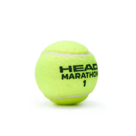 Мяч теннисный HEAD Marathon 3B, 578183, крафт. упак.3шт, без давления, фетр, нат.резина,желтый за 1&nbsp;055.70 ₽ купить в Смоленске