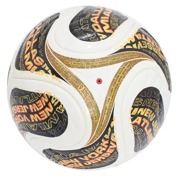 Мяч футб. ADIDAS WC26 Trionda Final PRO, JY8928, р.5, FIFA PRO, 4пан, ПУ, термосш, бел-черн-золотист за 22&nbsp;455.30 ₽ в Смоленске