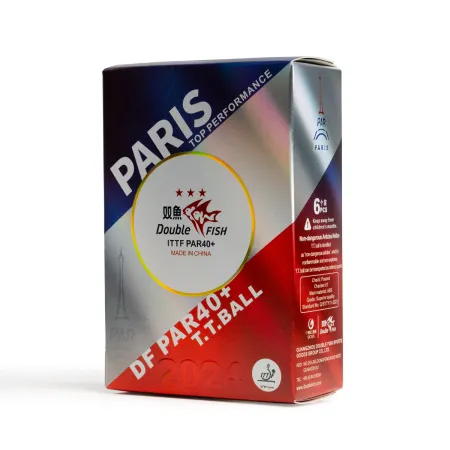 СЦ*Мяч для наст. тенниса DOUBLE FISH PARIS 2024 Olympic Games 3***,PAR40+, ITTF Appr,ABS,уп.6 шт за 892.50 ₽ купить в Смоленске