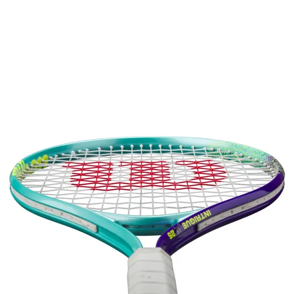Ракетка б/т дет. Wilson Intrigue Jr 25, WR180310U, для детей 9-10лет, алюминий,со струн., бирюз-фиол за 5&nbsp;548.80 ₽ в Смоленске