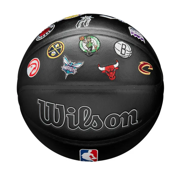 Мяч баск. WILSON NBA All Team Premiere Ball, WZ4028601XB р.7, PU, бутил. камера, черный 3