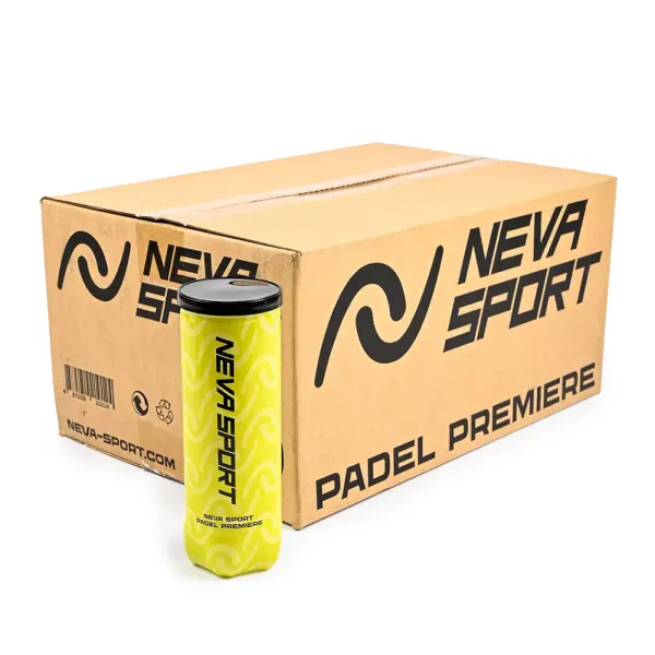 Мяч для падела NS Padel Premier, 502101, уп.3 шт, сукно, нат.резина,желтый за 761.60 ₽ в Смоленске