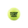 Мяч для падела Dunlop Fort Padel, 601555, уп.3 шт, FIP, сукно, нат.резина,желтый за 1&nbsp;135.60 ₽ купить в Смоленске