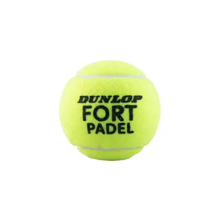 Мяч для падела Dunlop Fort Padel, 601555, уп.3 шт, FIP, сукно, нат.резина,желтый за 1&nbsp;135.60 ₽ купить в Смоленске