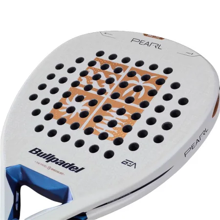 Ракетка для падела BULLPADEL Pearl 27, 497249, для проф-в, стекловолокно,карбон, бело-золотистый за 44&nbsp;319 ₽ купить в Смоленске