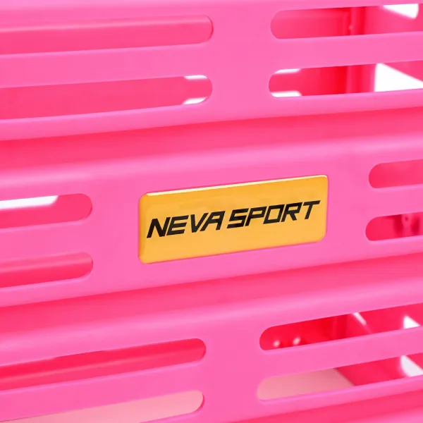 Корзина для теннисных мячей NEVA SPORT, UEA1_P, на 75 мячей, пластик, розовый за 5&nbsp;778.30 ₽ в Смоленске