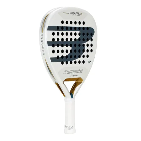 Ракетка для падела BULLPADEL Pearl 26, 493804, для профессионалов, карбон, бело-серый за 35&nbsp;929.50 ₽ купить в Смоленске