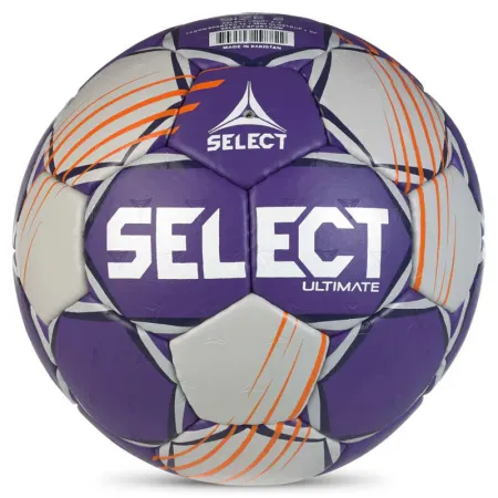 Мяч ганд. SELECT Ultimate Official EHF V24, 1612858999, Senior(р.3), EHF Appr, ПУ, руч.сш, фиол-сер за 15&nbsp;504 ₽ купить в Смоленске