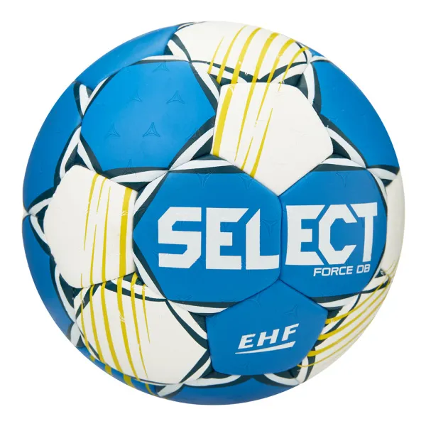 Мяч ганд. SELECT HB FORCE DB V25, 1622858205, Senior (р.3), EHF Appr,ПУ, гибр.сш., сине-белый за 8&nbsp;438.80 ₽ в Смоленске