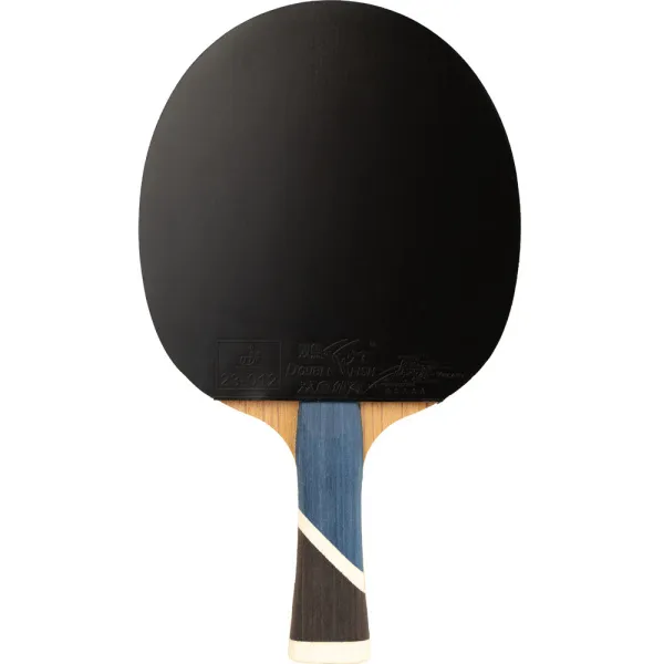 Ракетка для н/т DOUBLE FISH 5A+C, для продвин, ITTF Appr, накл. 2,1 мм, конич. ручка+ 2 мяча V40+мм за 2&nbsp;779.50 ₽ в Смоленске