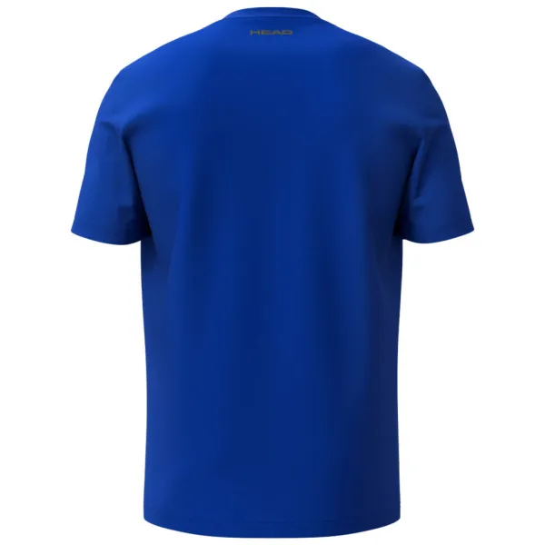 СЦ*Футболка мужская HEAD Club Original T-Shirt M 811855-Ro-S, р.S, хлопок,полиэстер,эластан, синий за 2&nbsp;888.30 ₽ в Смоленске