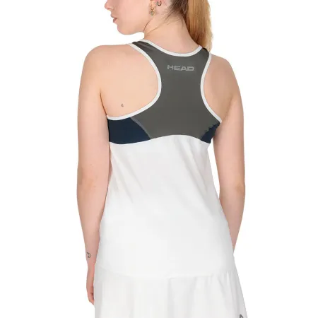 СЦ*Майка жен. HEAD Club 22 Tank Top W 814461-WHDB-L, р.L, 92% полиэстер, 8% эластан, белый за 3&nbsp;500.30 ₽ купить в Смоленске