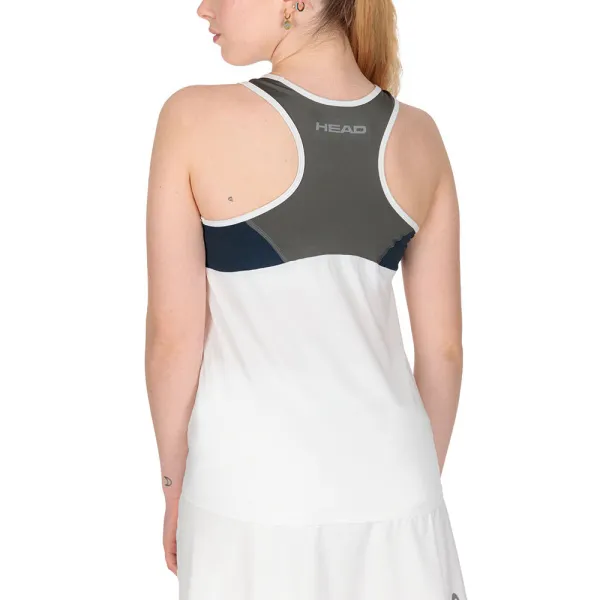 СЦ*Майка жен. HEAD Club 22 Tank Top W 814461-WHDB-L, р.L, 92% полиэстер, 8% эластан, белый за 3&nbsp;500.30 ₽ в Смоленске